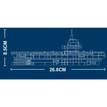 Load image into Gallery viewer, 1002PCS Military WW2 8in1 003 Aircraft Carrier Ship Figure Model Toy Building Block Brick Gift Kids Compatible Lego