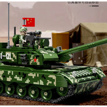 Load image into Gallery viewer, 945PCS Military WW2 Type 99A Main Tank Figure Model Toy Building Block Brick Gift Kids