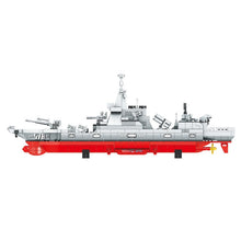 Load image into Gallery viewer, 1102PCS Military WW2 Type 055 Destroyer Renhai Class Ship Model Toy Building Block Brick Gift Kids Compatible Lego