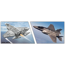 Load image into Gallery viewer, 1355PCS Military WW2 F-35 Lightning II Air Fighter Aircraft Figure Model Toy Building Block Brick Gift Kids Compatible Lego