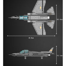 Load image into Gallery viewer, 538PCS Military WW2 Shenyang J-31 Gyrfalcon Stealth Air Fighter Jet Figure Model Toy Building Block Brick Gift Kids