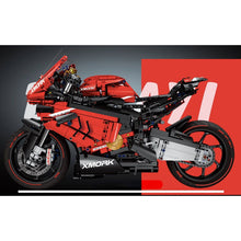 Load image into Gallery viewer, 2008PCS MOC Technic Ducati V4S Motorcycle Motor Bike Model Toy Building Block Brick Gift Kids 1:5