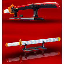 Load image into Gallery viewer, 790PCS MOC Comic Nichirin Blade Demon Slayer Sword Model Toy Building Block Brick Gift Kids