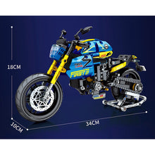 Load image into Gallery viewer, MOC Technic Motorcycle Motor Bike M1000RR HP2 G310R Z900 Model Toy Building Block Brick Gift Kids