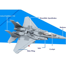 Load image into Gallery viewer, 270PCS Military F-15 Eagle Air Fighter Plane Model Building Block Brick Toy Gift Set Kids New