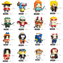 Load image into Gallery viewer, Cartoon Comic Gaming One Piece Mini Figure Minifigure Model Construction Action Toy Display Building Block Brick Educational Gift Set Kids