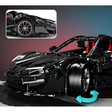 Load image into Gallery viewer, 3686PCS MOC Statoc Large Technic Speed Black P1 Super Racing Sports Car Model Toy Building Block Brick Gift Kids Compatible Lego 1:8