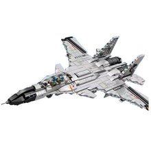 Load image into Gallery viewer, 1252PCS Military WW2 Flanker-D J-15 Flying Shark Air Fighter Aircraft Figure Model Toy Building Block Brick Gift Kids Compatible Lego