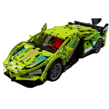 Load image into Gallery viewer, 448PCS MOC Technic Pull Back Super Racing Sports Car Model Toy Building Block Brick Gift Kids