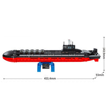 Load image into Gallery viewer, 865PCS MOC Military Nuclear Submarine Figure Model Toy Building Block Brick Gift Kids