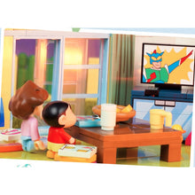 Load image into Gallery viewer, MOC Crayon Shin-chan Comic Cartoon Home House Figure Model Toy Building Block Brick Kids Gift