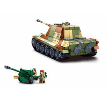 Load image into Gallery viewer, 930PCS MOC Military WW2 2in1 King Tiger Heavy Tank Panzerkampfwagen VI Ausf.B Figure Model Toy Building Block Brick Gift Kids
