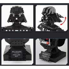 Load image into Gallery viewer, MOC Star War Hunter Trooper Darth Lord Bust Figure Model Toy Building Block Brick Gift Kids