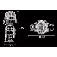 Load image into Gallery viewer, 1516PCS MOC Star War Trooper Bust Figure Toy Model Building Block Brick Gift Kids Compatible Lego