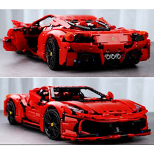 Load image into Gallery viewer, 3380PCS MOC Static Large Technic Speed 458 Italia Super Racing Sports Car Model Toy Building Block Brick Gift Kids Compatible Lego 1:8