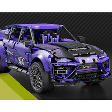 Load image into Gallery viewer, 2375PCS MOC Technic Speed Racing SUV Blue URUS Sports Car Model Toy Building Block Brick Gift Kids Display Compatible Lego 1:8