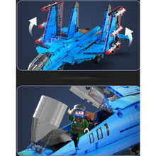 Load image into Gallery viewer, 1481PCS Military WW2 J-15 Air Fighter Plane Figure Model Toy Building Block Brick Gift Kids Compatible Lego