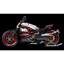 Load image into Gallery viewer, 896PCS MOC Technic Diavel 1260s Motor Bike Motorcycle Model Toy Building Block Brick Gift Kids