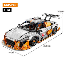 Load image into Gallery viewer, 1435PCS MOC Technic R8 Super Racing Sports Car Model Toy Building Block Brick Gift Kids Compatible Lego