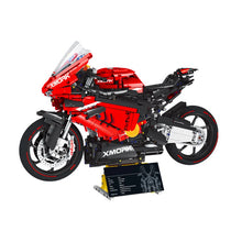 Load image into Gallery viewer, 2008PCS MOC Technic Ducati V4S Motorcycle Motor Bike Model Toy Building Block Brick Gift Kids 1:5