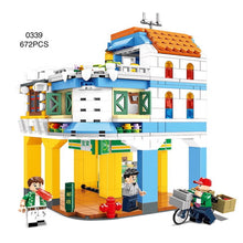 Load image into Gallery viewer, MOC City Street Town China Traditional Store Shop House Model Toy Figure Building Block Brick Gift Kids Compatible Lego