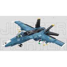 Load image into Gallery viewer, 753PCS MOC Military WW2 F-16 Fighting Falcon Fighter Air Plane Figure Model Toy Building Block Brick Gift Kids
