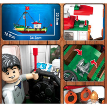 Load image into Gallery viewer, MOC Fishing Boat Figures Model Toy Building Block Brick Gift Kids