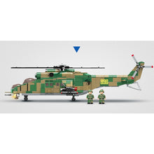Load image into Gallery viewer, 1006PCS MOC Military WW2 Mi-24 Mil Hind Helicopter Figure Model Toy Building Block Brick Gift Kids Compatible Lego
