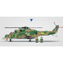 Load image into Gallery viewer, 1006PCS MOC Military WW2 Mi-24 Mil Hind Helicopter Figure Model Toy Building Block Brick Gift Kids Compatible Lego