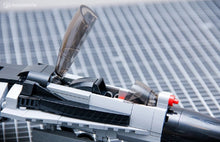 Load image into Gallery viewer, 1011PCS Military WW2 J-15 Flying Shark Flanker-D Air Fighter Aircraft Plane Model Toy Building Block Brick Gift Kids Compatible Lego Display Stand