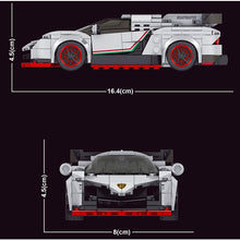 Load image into Gallery viewer, MOC Technic City Speed Racing Sports Car Model Toy Building Block Brick Gift Kids Compatible Lego