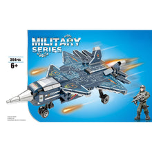 Load image into Gallery viewer, 364PCS Military WW2 Chengdu J-20 Fire Fang Air Fighter Figure Model Toy Building Block Brick Gift Kids