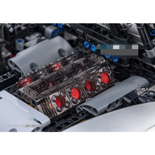 Load image into Gallery viewer, 2872PCS MOC Static Technic Speed Silver AMG GT Super Racing Sports Car Model Toy Building Block Brick Gift Kids Compatible Lego 1:8