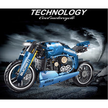 Load image into Gallery viewer, 619PCS MOC Technic Motorcycle Motor Bike Model Toy Building Block Brick Gift Kids