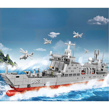 Load image into Gallery viewer, 1215PCS Military WW2 NAVY Type 904B Supply Ship Figure Model Toy Building Block Brick Gift Kids Compatible Lego