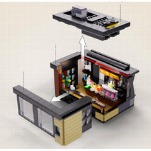 Load image into Gallery viewer, 768PCS MOC City Street Coffee Shop Store House Model Toy Building Block Brick Gift Kids Compatible Lego