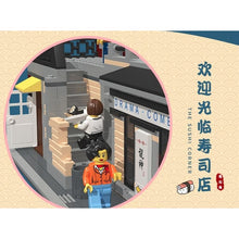 Load image into Gallery viewer, 2662PCS MOC City Street Town Sushi Japanese Restaurant Figures Model Toy Building Block Brick Gift Set Kids New Compatible With Lego