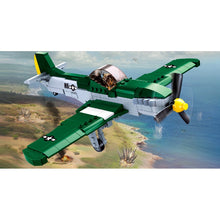 Load image into Gallery viewer, 323PCS Military WW2 P-51D Mustang Air Fighter Figure Model Toy Building Block Brick Gift Kids