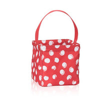 Load image into Gallery viewer, Thirty one Mini Small Littles carry all caddy utility bag 31 gift in Swirl Dot