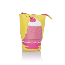 Load image into Gallery viewer, Thirty One Hide & Peek Pouch Cosmetic Pen Bag 31 Gift Cute in Sundae Surprise