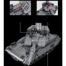 Load image into Gallery viewer, 393PCS Military WW2 Merkava Main Battle Tank Figure Model Toy Building Block Brick Gift Kids Compatible Lego