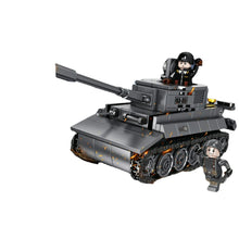 Load image into Gallery viewer, 385PCS Military WW2 Tiger Heavy Tank Figure Model Toy Building Block Brick Gift Kids Compatible Lego