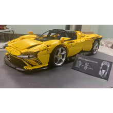 Load image into Gallery viewer, 3778PCS MOC Static Technic Speed Daytona SP3 Super Racing Sports Car Model Toy Building Block Brick Gift Kids Compatible Lego 1:8