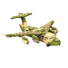 Load image into Gallery viewer, 517PCS Military WW2 Y-20 Transport Plane Conveyor Figure Model Toy Building Block Brick Gift Kids Compatible Lego