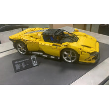 Load image into Gallery viewer, 3778PCS MOC Static Technic Speed Daytona SP3 Super Racing Sports Car Model Toy Building Block Brick Gift Kids Compatible Lego 1:8