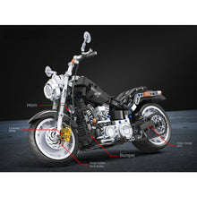 Load image into Gallery viewer, 709PCS MOC Technic Speed American Chopper Motorcycle Motor Bike Model Toy Building Block Brick Gift Kids Compatible Lego 1:6