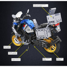 Load image into Gallery viewer, 948PCS MOC Technic Speed GS R1200 Adventure Motorcycle Motor Bike Model Toy Building Block Brick Gift Kids Compatible Lego 1:6