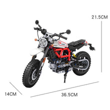 Load image into Gallery viewer, 611PCS MOC Technic Speed Scrambler Motorcycle Motor Bike Model Toy Building Block Brick Gift Kids Compatible Lego 1:6