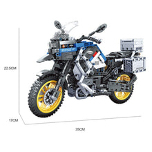 Load image into Gallery viewer, 948PCS MOC Technic Speed GS R1200 Adventure Motorcycle Motor Bike Model Toy Building Block Brick Gift Kids Compatible Lego 1:6