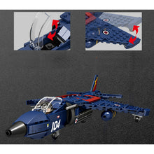Load image into Gallery viewer, 310PCS Military WW2 Harrier Jet Air Fighter Aircraft Figure Model Toy Building Block Brick Gift Kids Compatible Lego